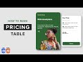 How to Make an Eye-Catching Pricing Table with HTML and CSS