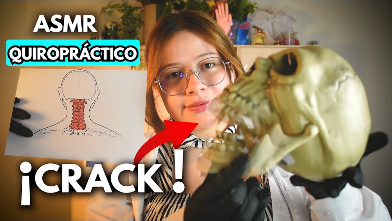 ASMR  💆🏻‍♀️ Alivio tu Tensión Muscular 👐🏻|  Ajustes Quiroprácticos🦴 | Rp MEDICO - Vivalen ASMR