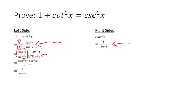 Example for Gr 11 Functions MCR3U Lesson 6.060 or Adv Func MHF4U Chap 7.040 7.050 Trig Identities