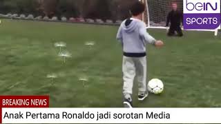 Ronaldo Jr Unjuk Skill di Lapangan sontak jadi Sorotan Media, Keren!!