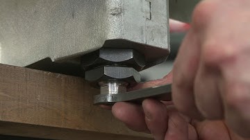 How to Perfect Material Cut - Anvil adjustment on an Eagle III grommeting machine