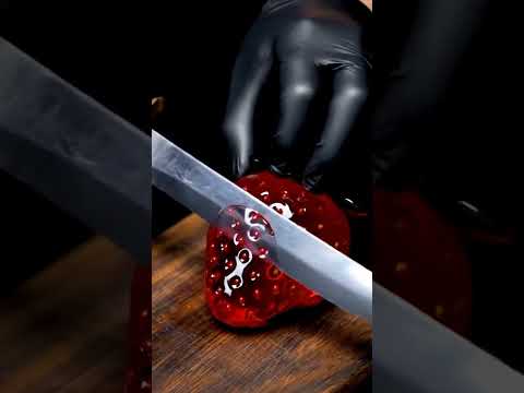 Cutting Glass Strawberry