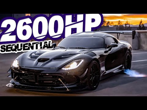 2600HP Turbo Viper UNDEFEATED ON THE STREET! 9L Stroker + Sequential (2000lb-ft OF TORQUE!)