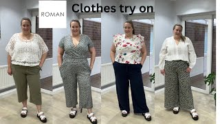 Roman Part 2 Plus size 18 Clothes Try On Haul #fashion #plussizefashion #plussize 