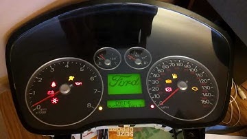 Ford Instrument Cluster Needle Sweep with PC/SECUduino