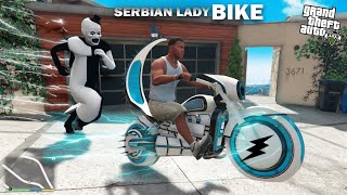 Franklin Stealing Serbian Dancing Lady Fastest Bike In Gta 5