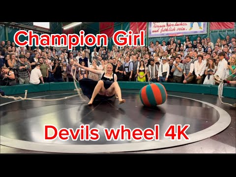 Champion Girl on Devils wheel | Teufelsrad Damen |München 2023 I Germany