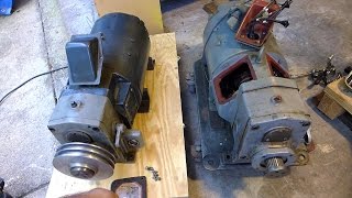 Monarch 10EE:  Part 5  Motor Swap