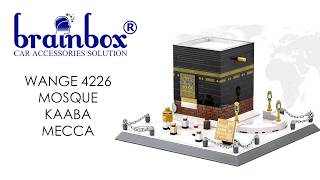 60019 Wange 4226 Mosque Kaaba Mecca Block Brick Mainan Balok Blok Brick Masjid Kabah Mekkah