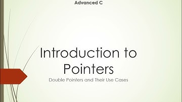 Introduction to Pointers and Double Pointers | Day1 | Advanced C Programming Tutorial
