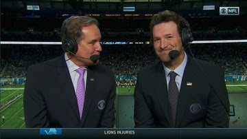 NFL on CBS First on the Field & intro 2018 Thanksgiving CHI@DET