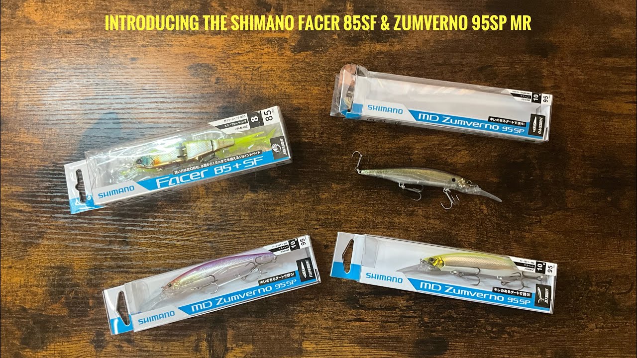 Introducing the Shimano Facer 85SF & Zumverno 95SP MR - YouTube