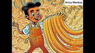 Artzy Monkey Childrens Story - Noodle Nook For Kids Bedtime Moral Stories For Kids Listening