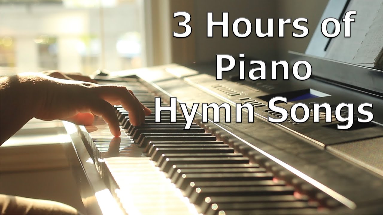 3 Hours of Hymn Songs (What A Friend We Have in Jesus) - Piano Instrumental/Karaoke Hymns