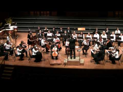 EYSO at Benaroya -- Haydn cello concerto #2 in D m...