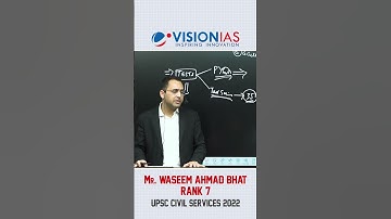 Toppers on mental strength| Topper tip by Mr. Waseem Ahmad Bhat, AIR 7, UPSC CSE 2022| TIP #216