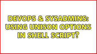 Famous DevOps & SysAdmins: Using unison options in shell script? Net Worth
