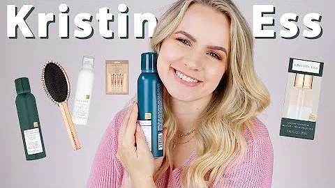 Reviewing Kristin Ess' New Products!! (Scalp, Brus...