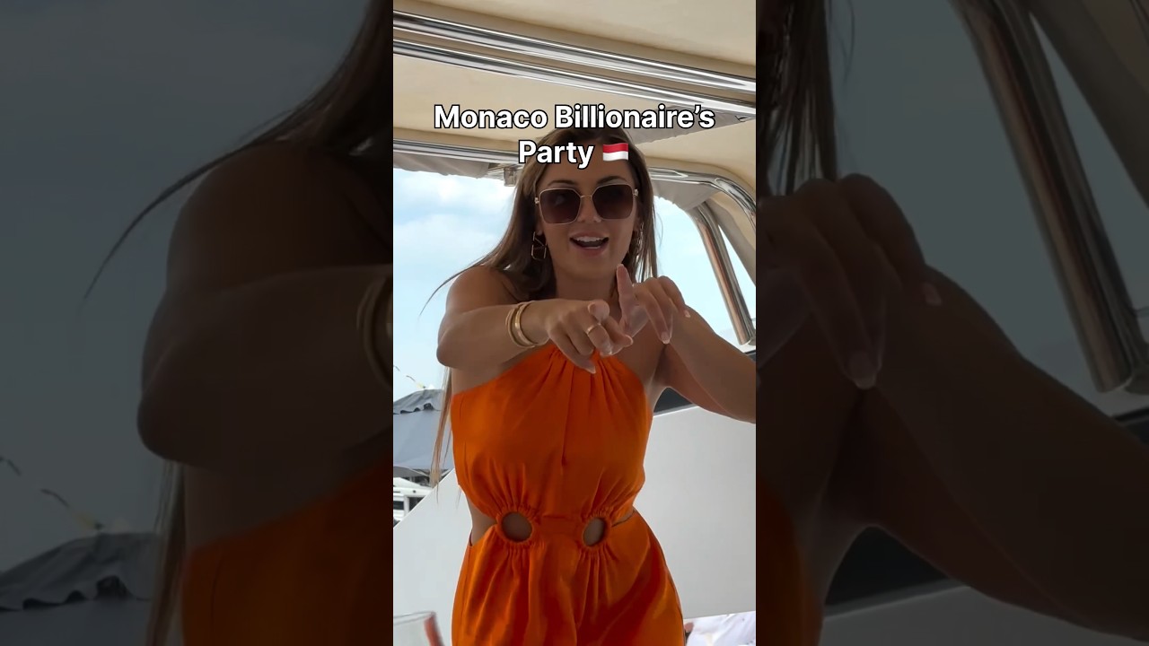 Monaco Billionaire Yacht Party 🇲🇨💸 