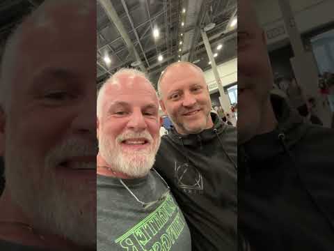 I ran into one of my favorite coaches! 🤩