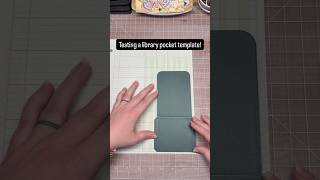 Testing a 3D printed pocket template! #prototype #producttesting #junkjournaltools