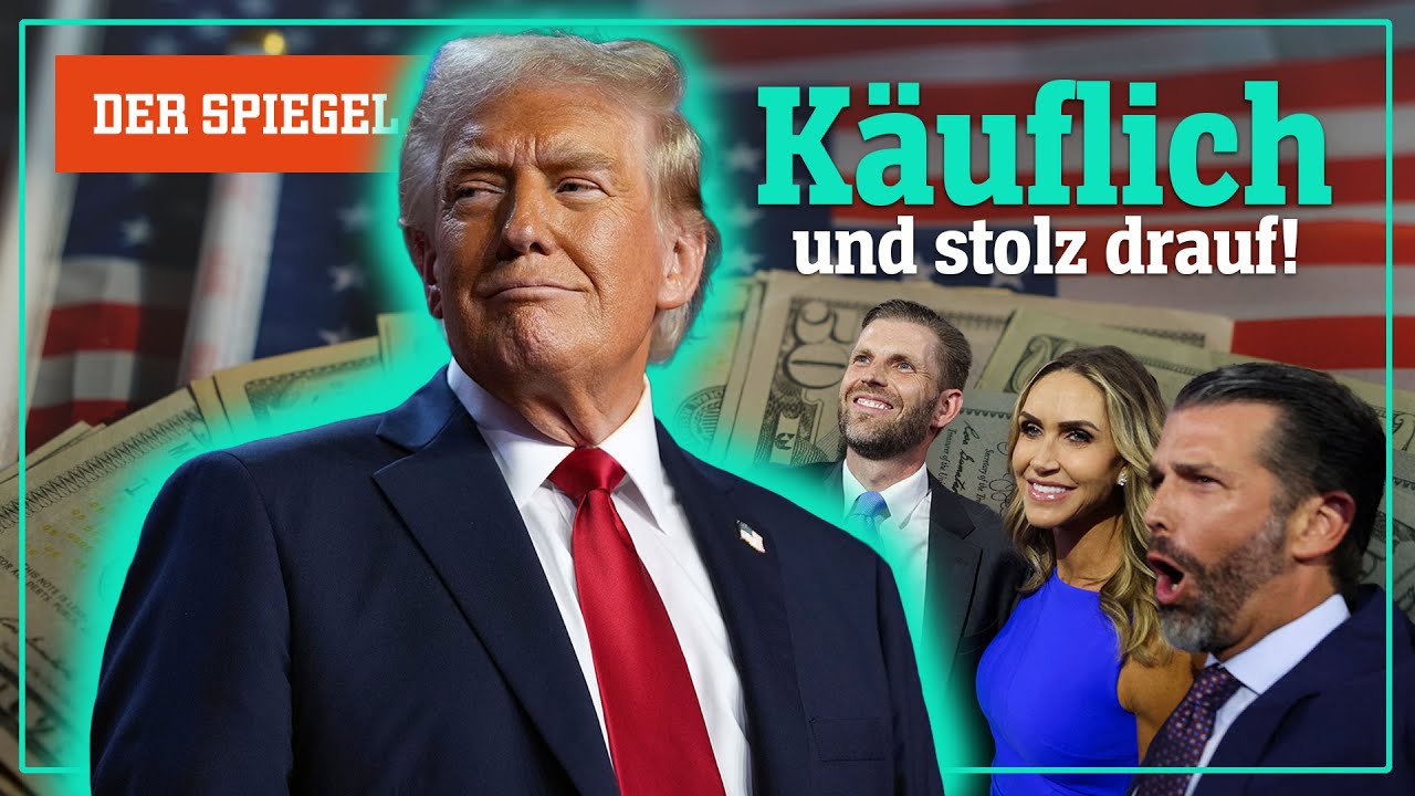 Jet aus Katar, Krypto-Coins, Hotels: Wie sich die Familie Trump bereichert – Shortcut | DER SPIEGEL