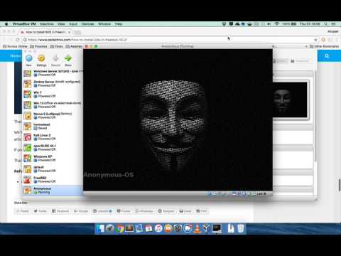 Run Anonymous OS from VirtualBox