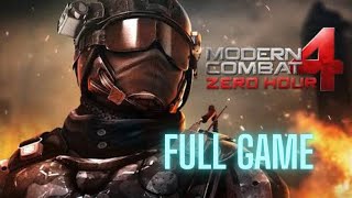 MODERN COMBAT 4 :ZERO HOURS FULL GAME