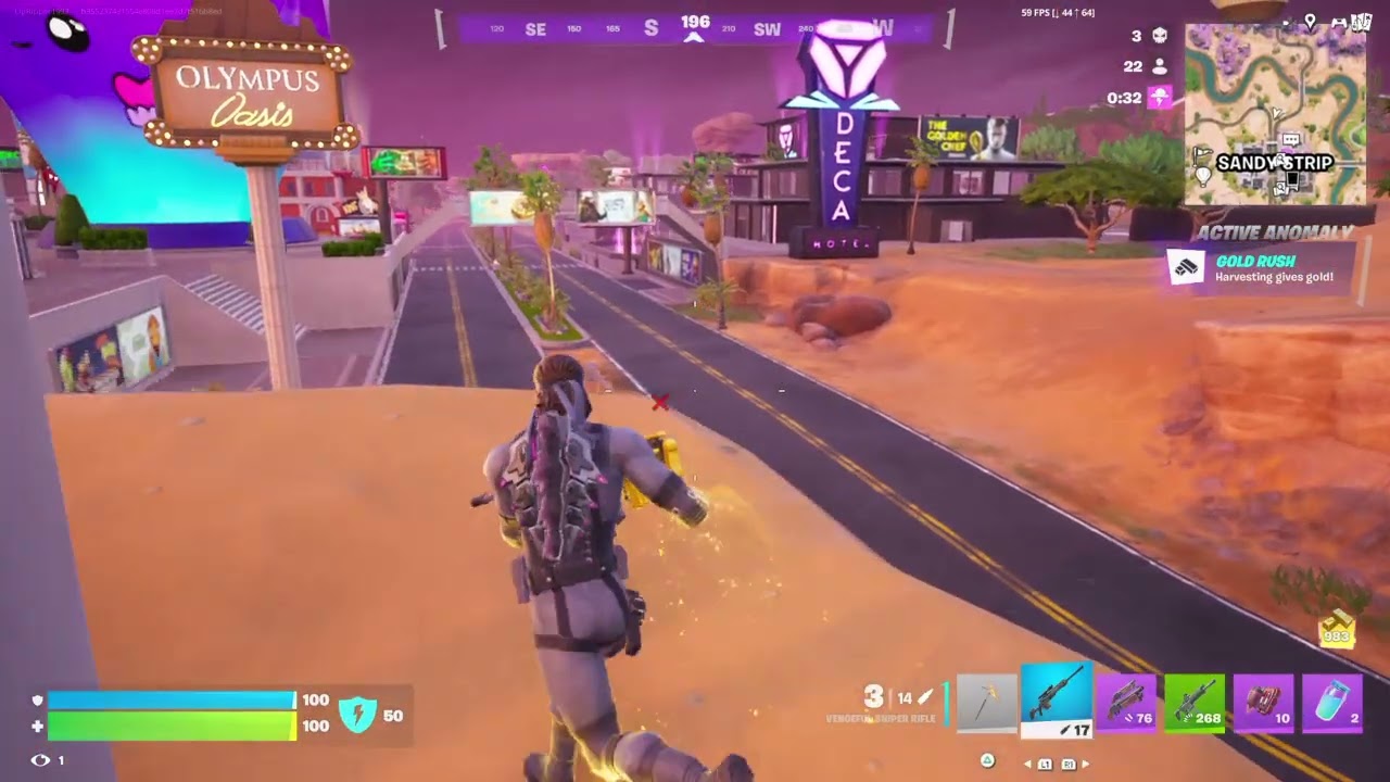 Fortnite long distance killshot