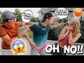 BEING MEAN TO MY GIRLFRIEND PRANK IN FRONT OF MY BROTHER!!!! *didn't expect that...*