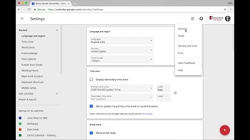 Set Working Hours in New Google Calendar (Work or School Calendar Only)