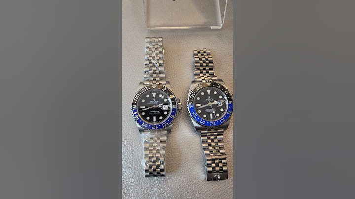 СРАВНИВАЕМ ОРИГИНАЛ С ПОДДЕЛКОЙ ROLEX GMT-MASTER II BATMAN
