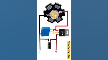 Constant Current High power LED driver using LM317 #zaferyildiz #short #shorts #diy #diyproject