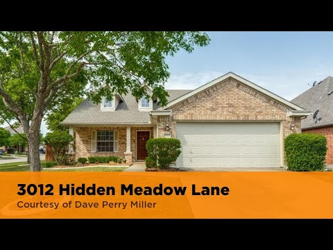 3012 Hidden Meadow Lane, Princeton, TX home video tour