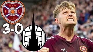 JAMBOS IN CONTROL! HEARTS 3-0 FALKIRK | MATCH REVIEW | SCOTTISH PREMIERSHIP