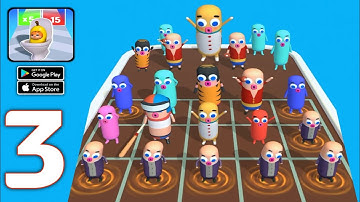 Merge Master: Monster Run 3D - Walkthrough Gameplay Part 3 All Level 18-24 (Android,iOs)