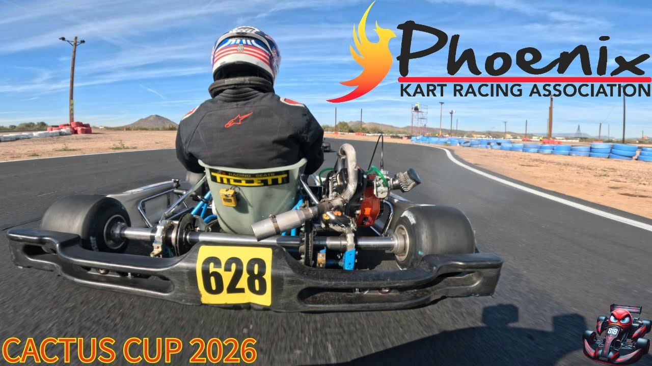 PKRA 2026 Cactus Cup LO206 Sr. Heat 3 (Full track CCW) 1-18-2026 (P9 to P4)