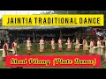 Jaintia traditional dance  shad pliang plate dance