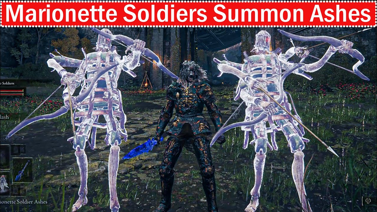 Elden Ring How To Get Soldiers Summon Ashes YouTube