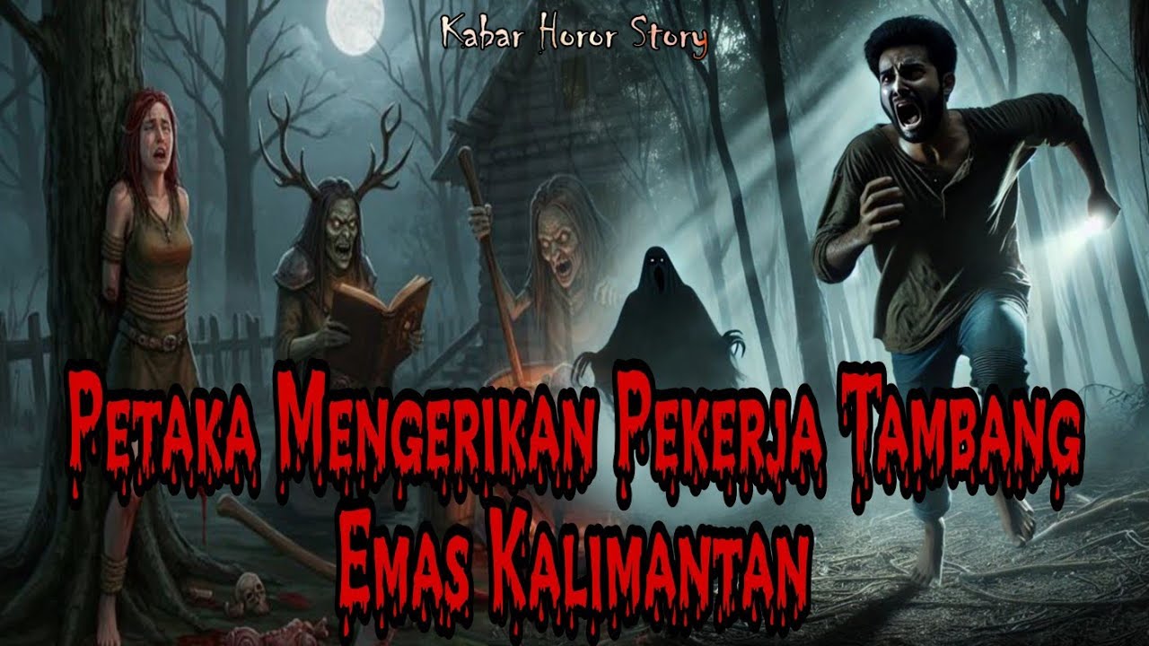 PETAKA MENGERIKAN PEKERJA TAMBANG EMAS KALIMANTAN