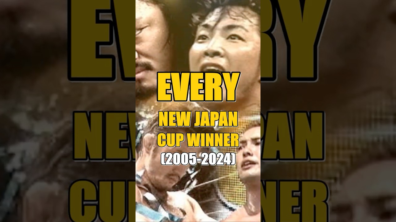 Every New Japan Cup Winner (2005-2024) 