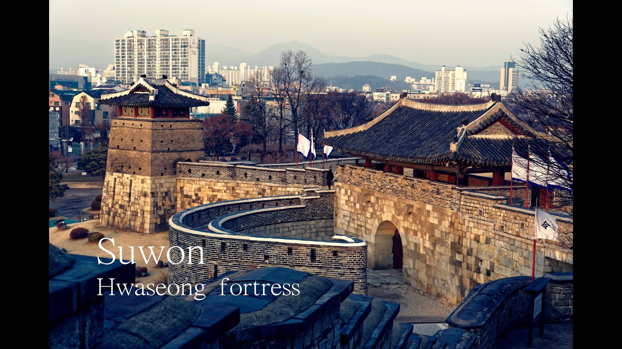 [4K] What to visit in Korea? Hwaseong Fortress in Suwon, UNESCO World ...