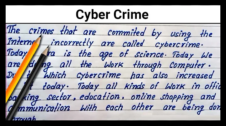 English Paragraph on Cyber Crime | Write essay on Cyber Crime | How to write essay on Cyber Crime - DayDayNews