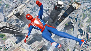 GTA 5 SPIDERMAN Ragdolls Compilation (Euphoria Physics Showcase)