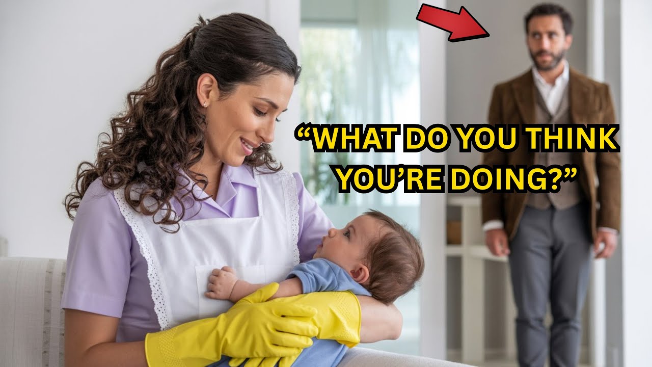 Millionaire Man Catches His Maid Breastfeeding His Son—His Reaction Leaves Everyone Shocked