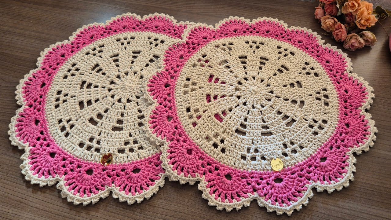 Sousplat Lulu 💗/ Passo a Passo  / @Rogercroche2