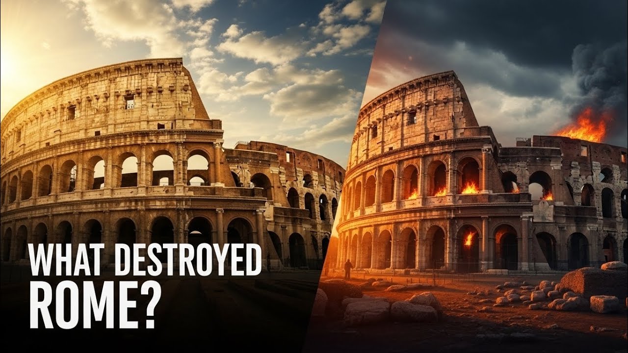 THE RISE AND FALL OF THE ROMAN EMPIRE | HOW ROME COLLAPSED FROM WITHIN ...