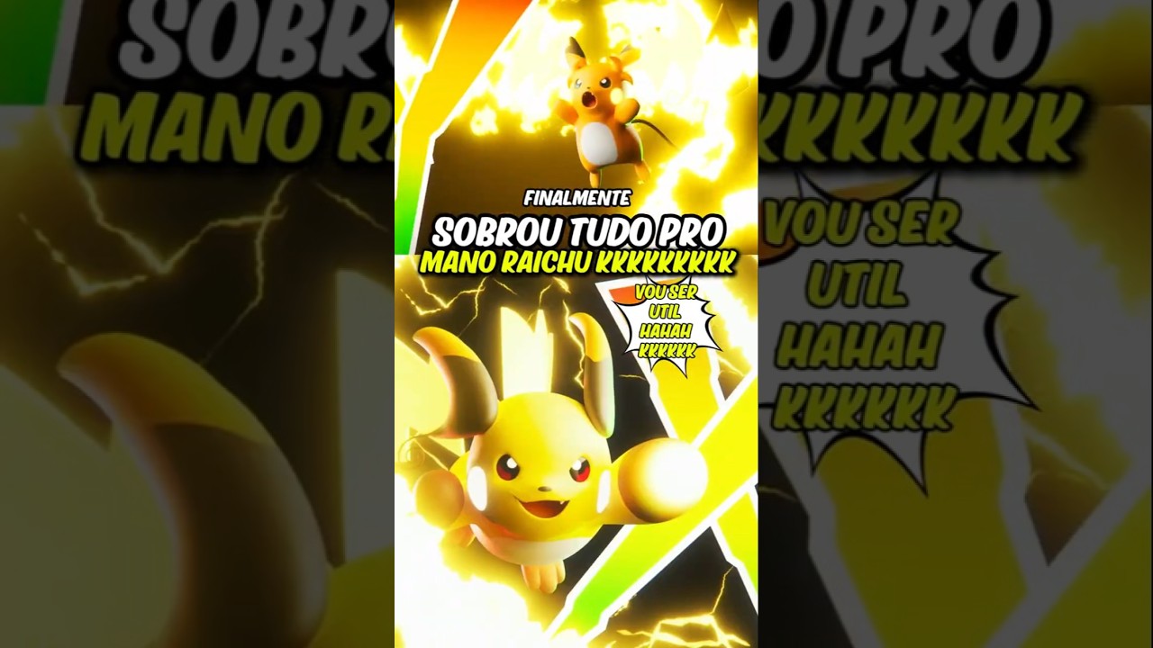 ⚡🐭 Raichu não foi esquecido😭 kkkkkkkkkkk