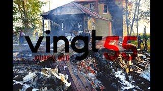 Incendie Suspect À Saint-Guillaume Vingt55
