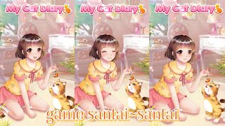 Tutorial Main My Cat's Diary - Dress Up Anime Princess Game | Game Android screenshot 1